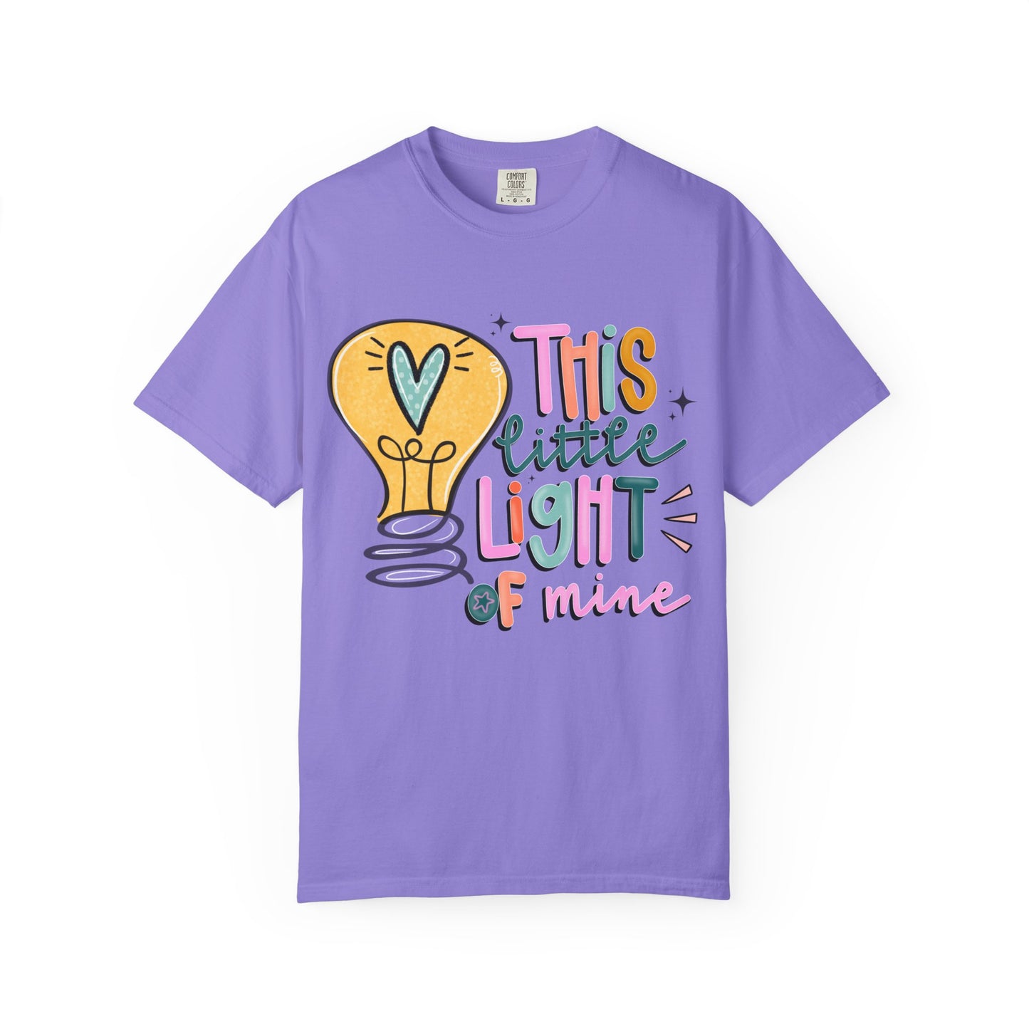 This Little Light of Mine T-Shirt | Inspirational Bible Verse Shirt | Comfort Colors