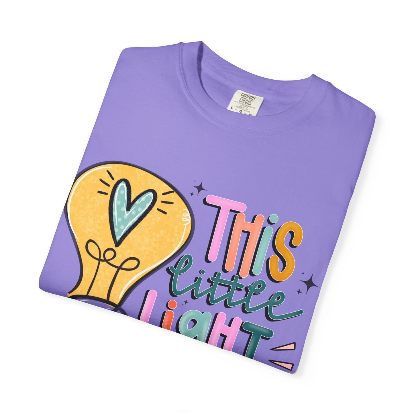 This Little Light of Mine T-Shirt | Inspirational Bible Verse Shirt | Comfort Colors