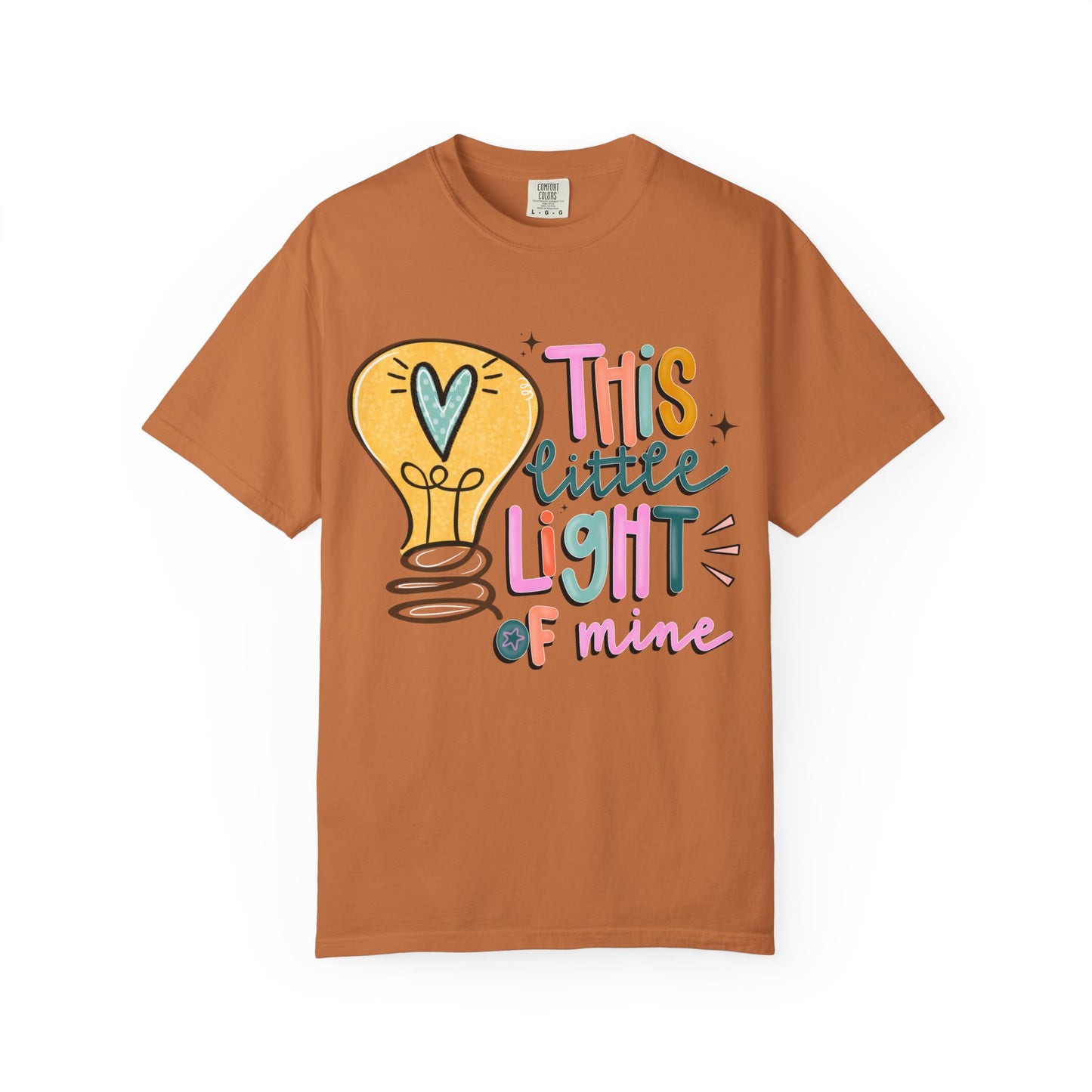 This Little Light of Mine T-Shirt | Inspirational Bible Verse Shirt | Comfort Colors