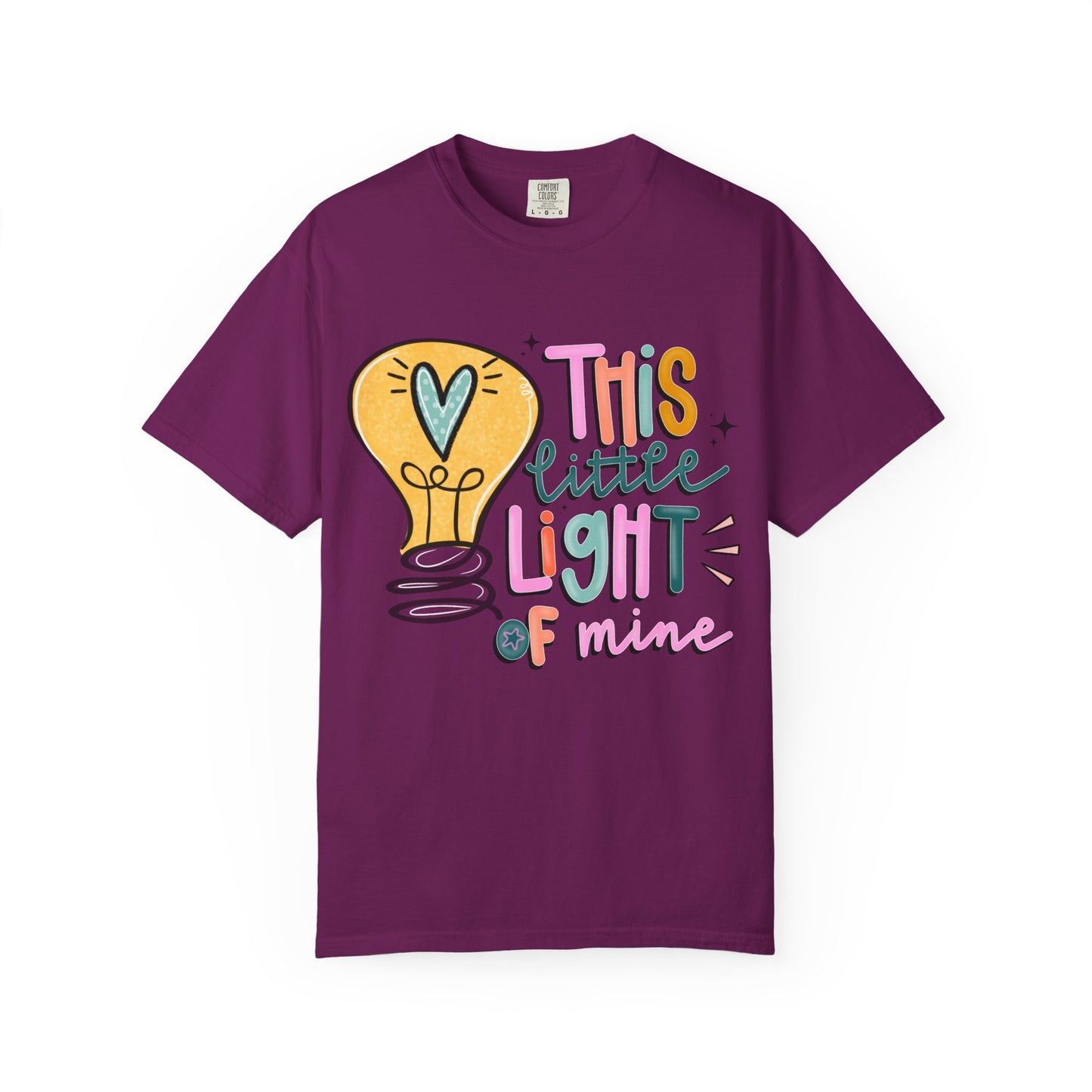 This Little Light of Mine T-Shirt | Inspirational Bible Verse Shirt | Comfort Colors