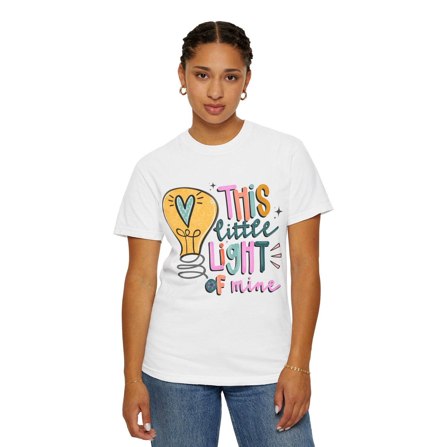 This Little Light of Mine T-Shirt | Inspirational Bible Verse Shirt | Comfort Colors