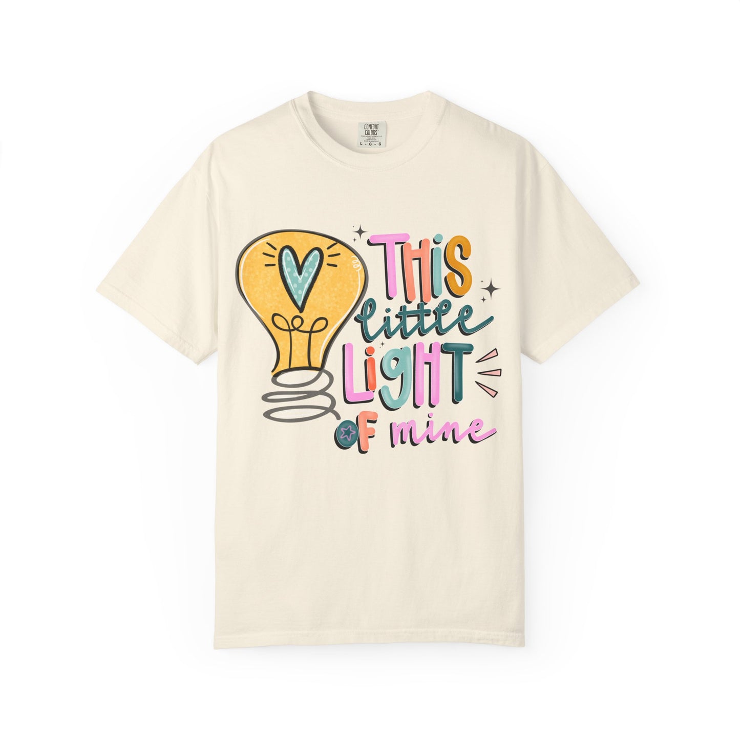 This Little Light of Mine T-Shirt | Inspirational Bible Verse Shirt | Comfort Colors