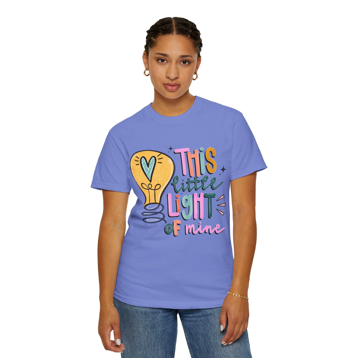 This Little Light of Mine T-Shirt | Inspirational Bible Verse Shirt | Comfort Colors