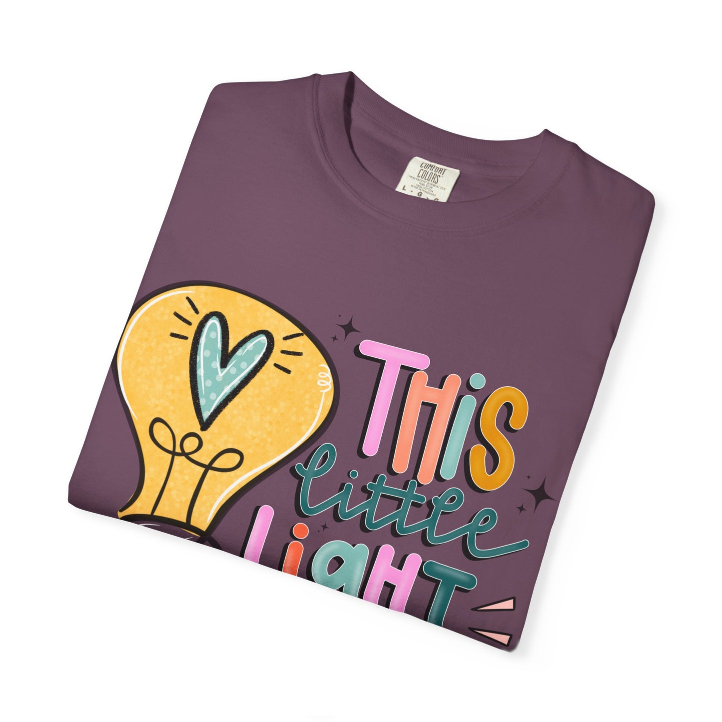 This Little Light of Mine T-Shirt | Inspirational Bible Verse Shirt | Comfort Colors