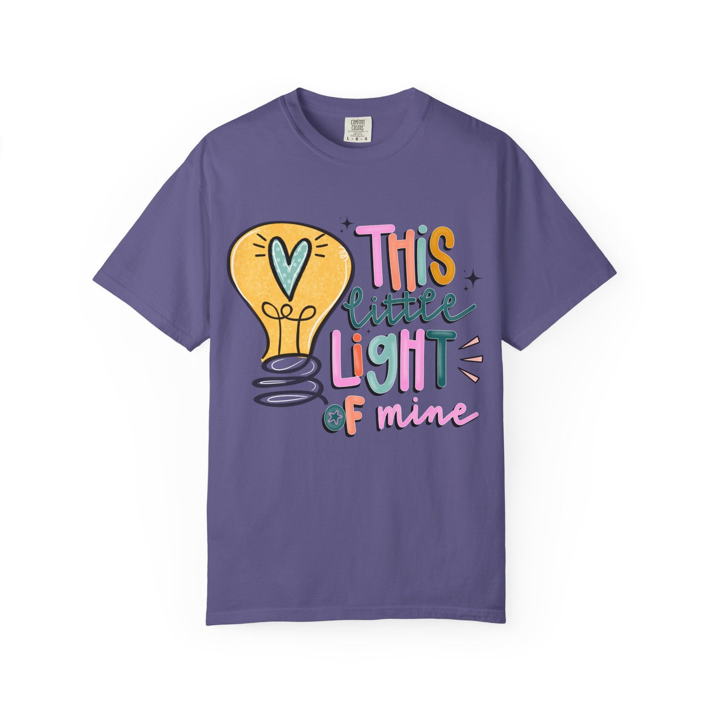 This Little Light of Mine T-Shirt | Inspirational Bible Verse Shirt | Comfort Colors