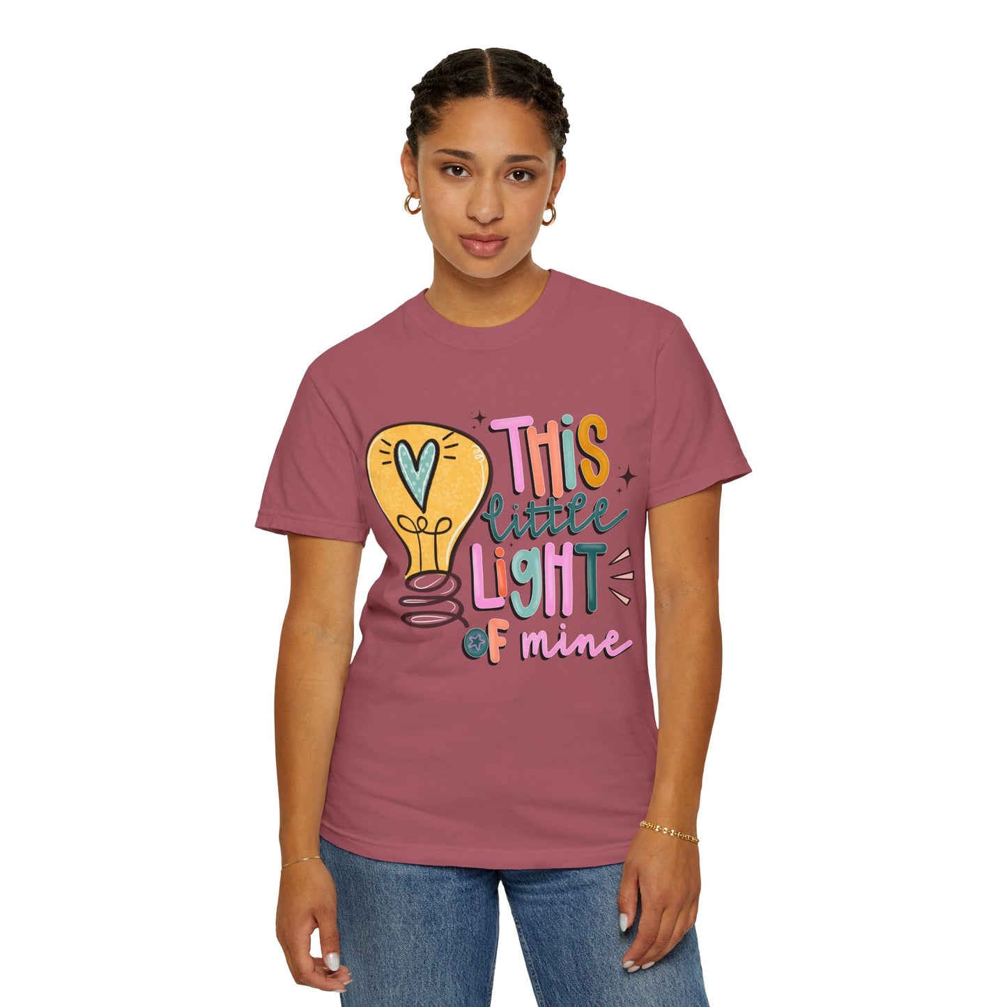 This Little Light of Mine T-Shirt | Inspirational Bible Verse Shirt | Comfort Colors