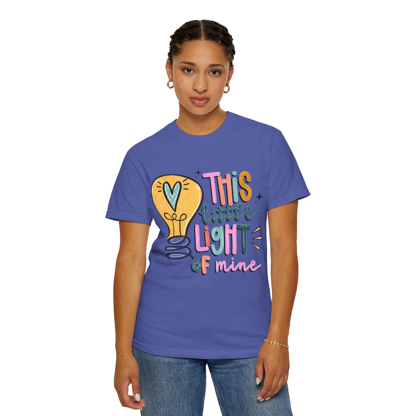 This Little Light of Mine T-Shirt | Inspirational Bible Verse Shirt | Comfort Colors