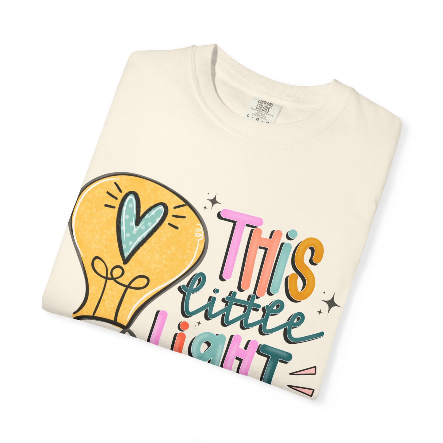 This Little Light of Mine T-Shirt | Inspirational Bible Verse Shirt | Comfort Colors