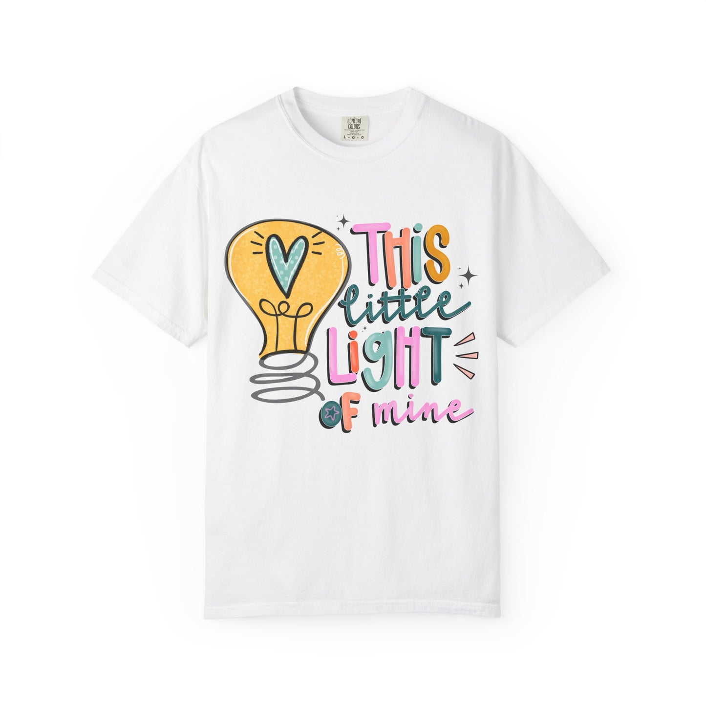 This Little Light of Mine T-Shirt | Inspirational Bible Verse Shirt | Comfort Colors