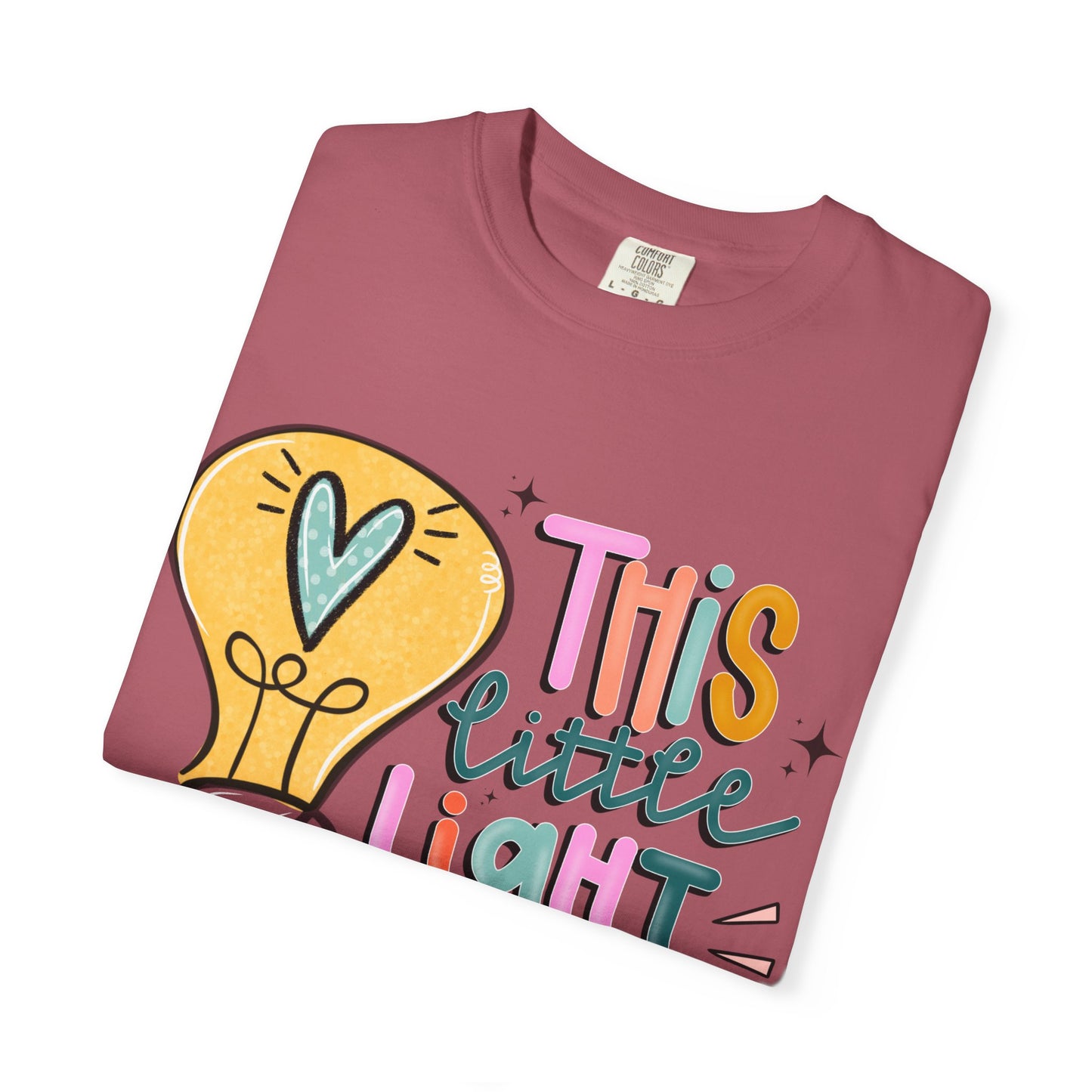 This Little Light of Mine T-Shirt | Inspirational Bible Verse Shirt | Comfort Colors