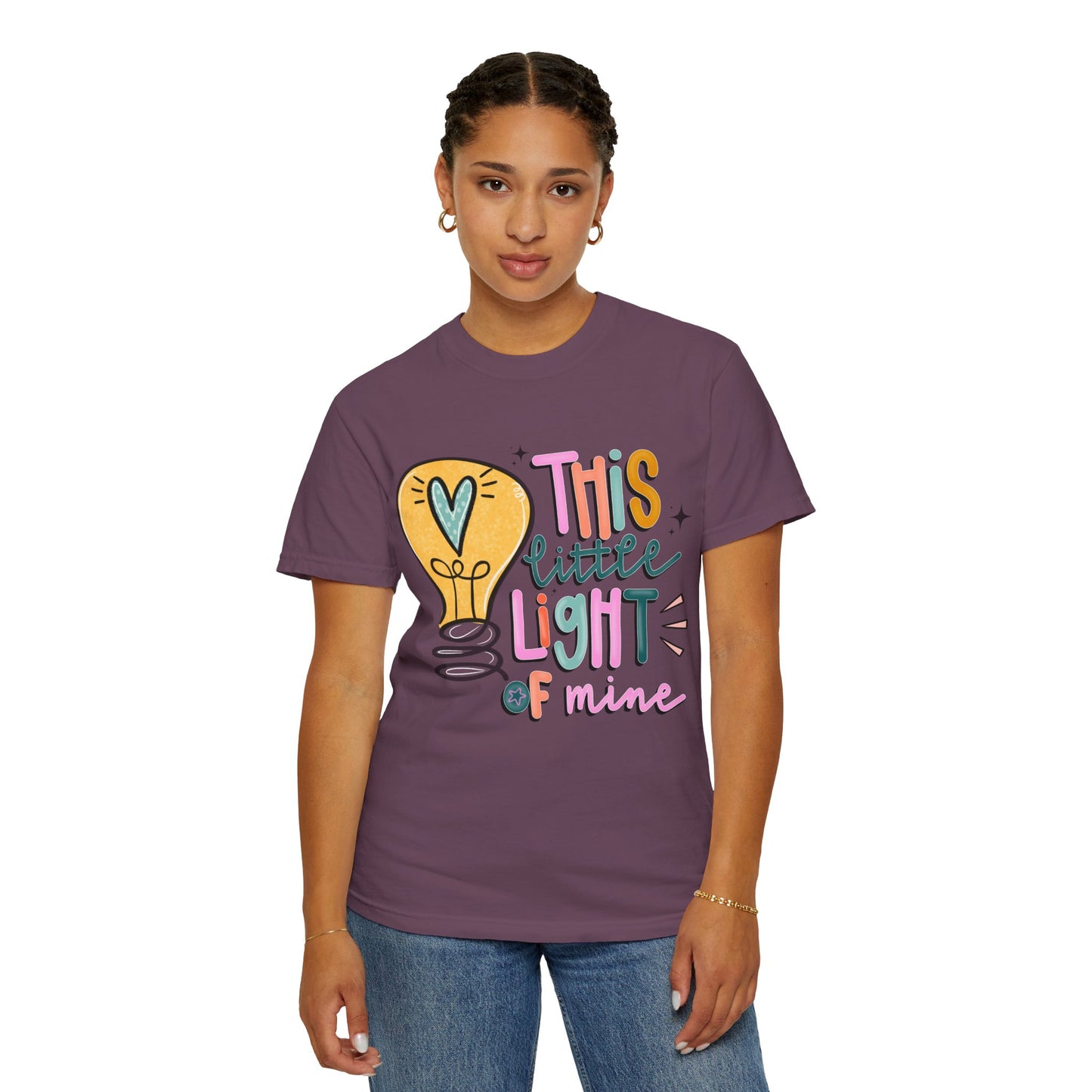 This Little Light of Mine T-Shirt | Inspirational Bible Verse Shirt | Comfort Colors