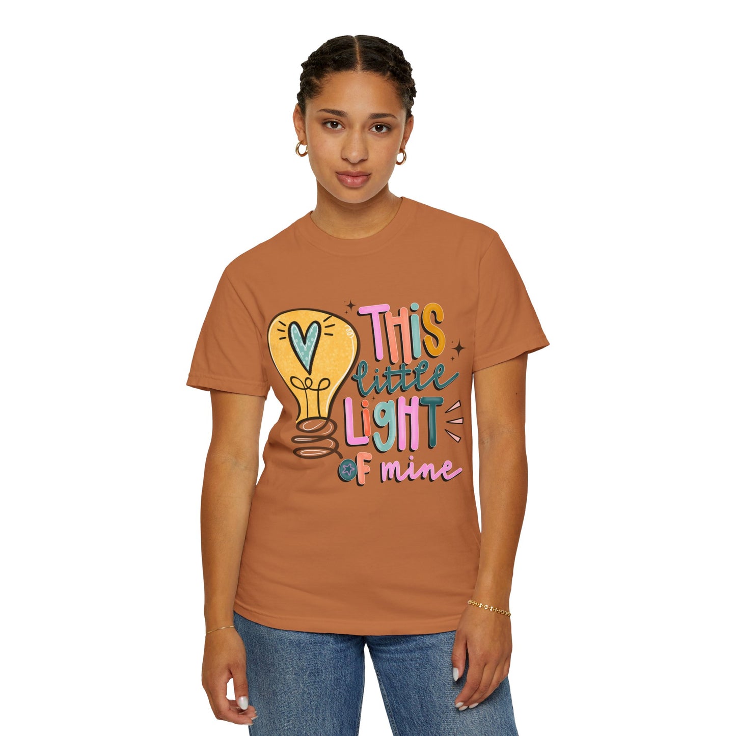 This Little Light of Mine T-Shirt | Inspirational Bible Verse Shirt | Comfort Colors