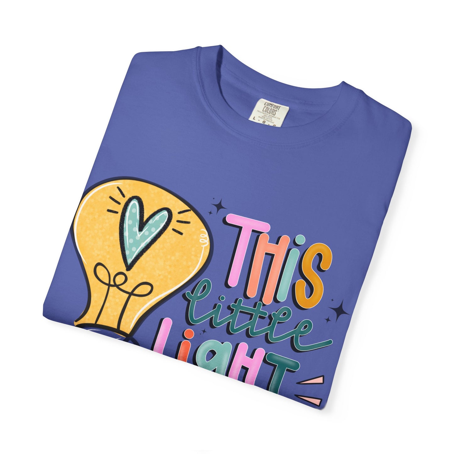 This Little Light of Mine T-Shirt | Inspirational Bible Verse Shirt | Comfort Colors