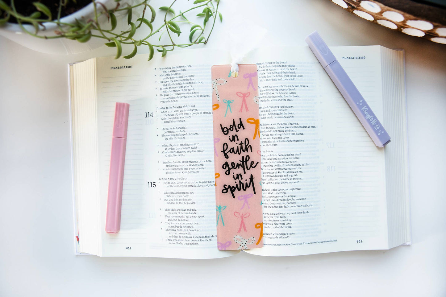 Beautiful Bows Acrylic Bookmark