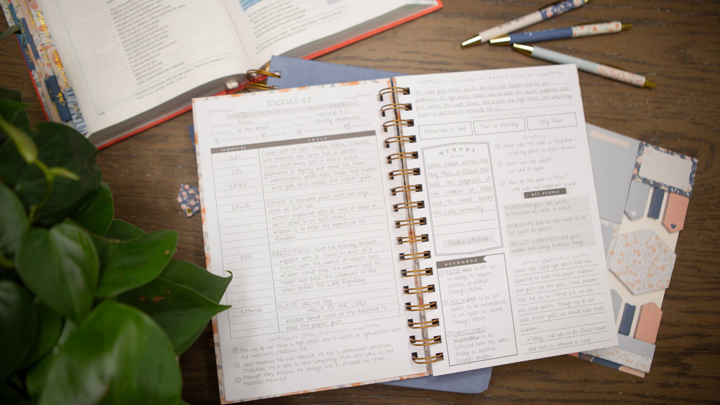 Bible Study Journal | Verse Mapping Journal