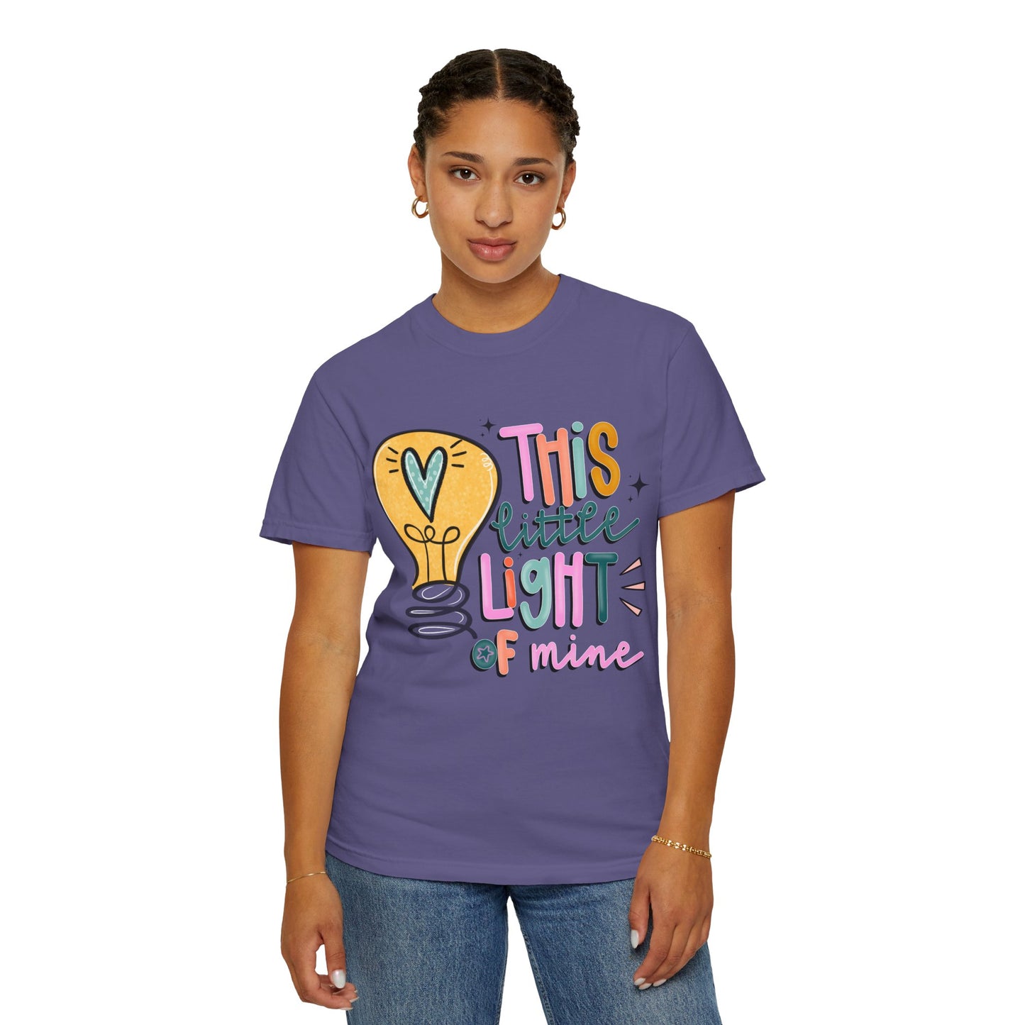 This Little Light of Mine T-Shirt | Inspirational Bible Verse Shirt | Comfort Colors