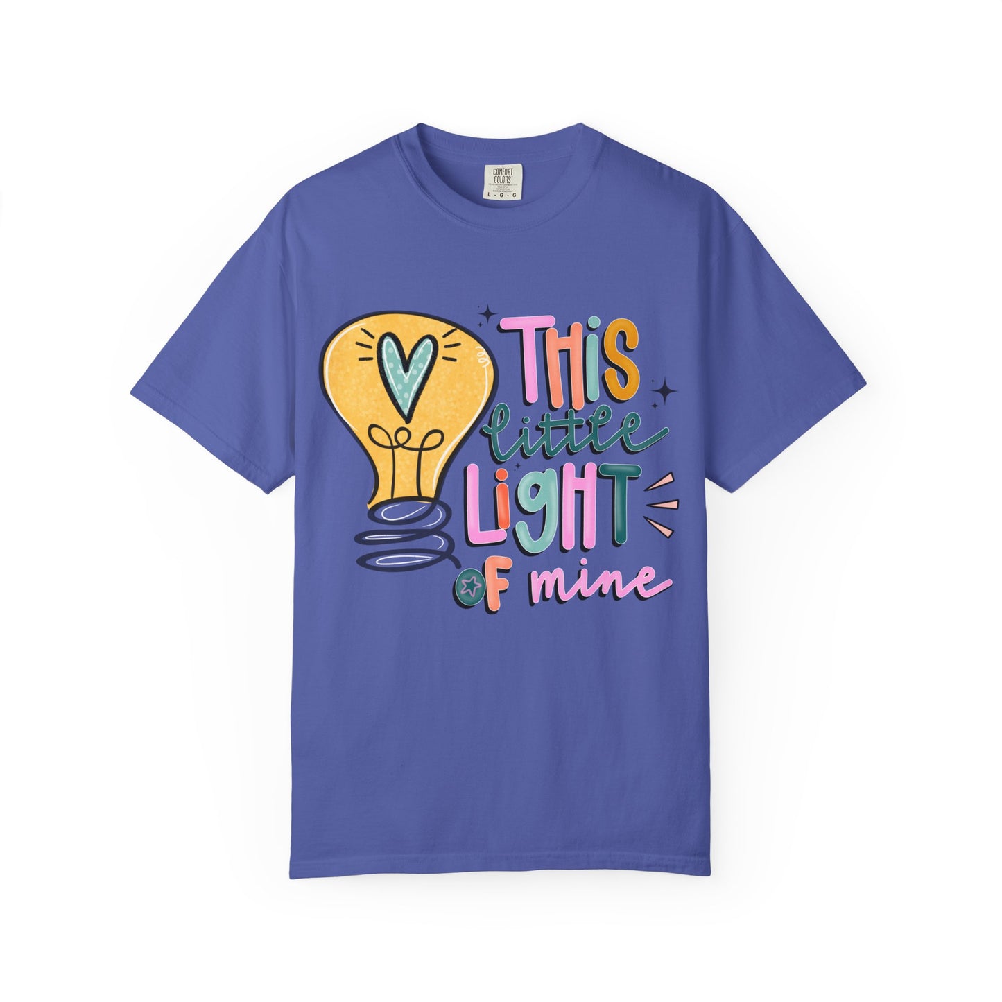 This Little Light of Mine T-Shirt | Inspirational Bible Verse Shirt | Comfort Colors
