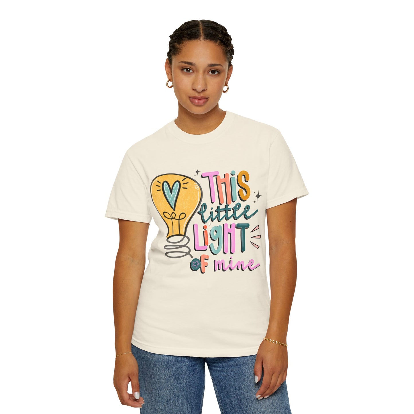This Little Light of Mine T-Shirt | Inspirational Bible Verse Shirt | Comfort Colors