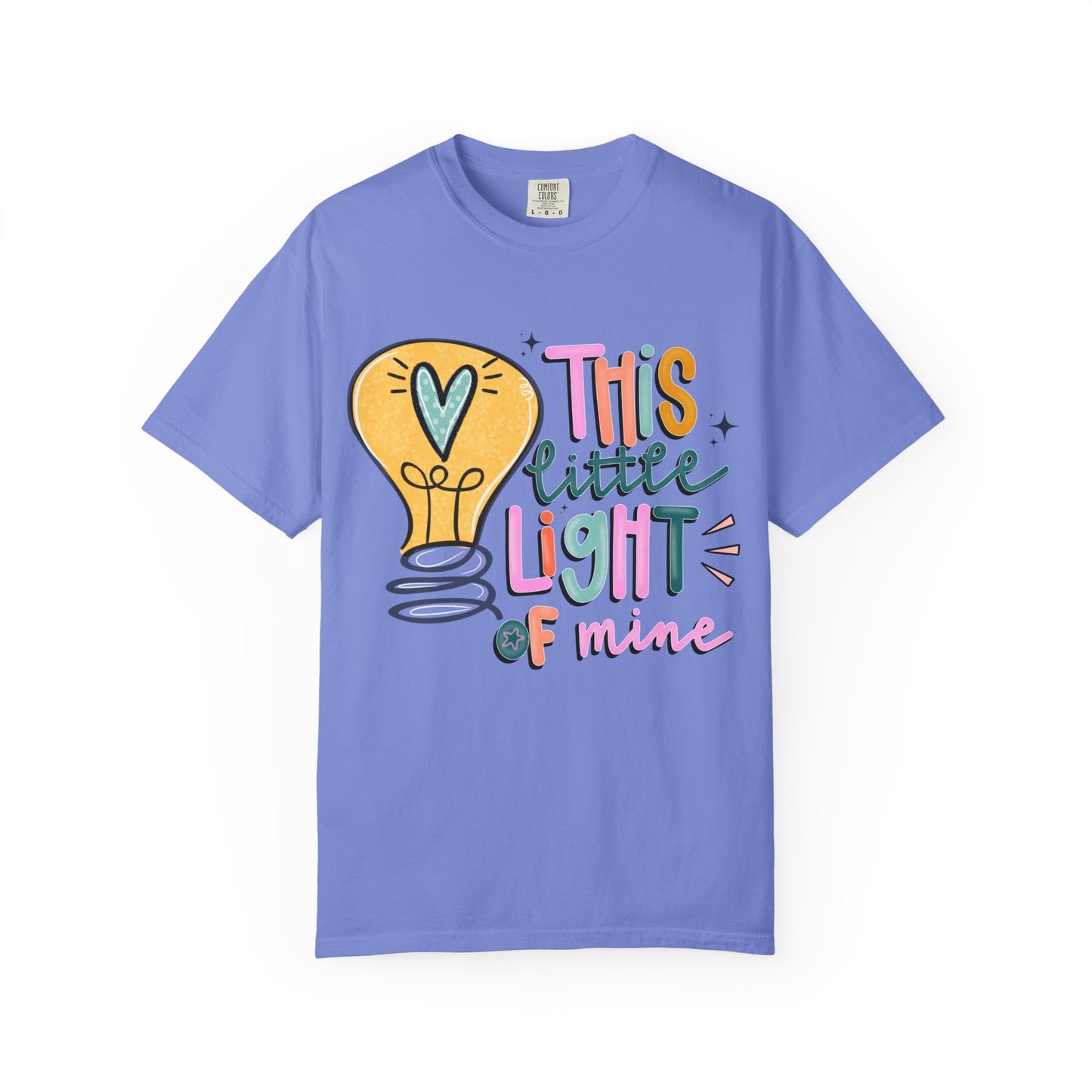 This Little Light of Mine T-Shirt | Inspirational Bible Verse Shirt | Comfort Colors