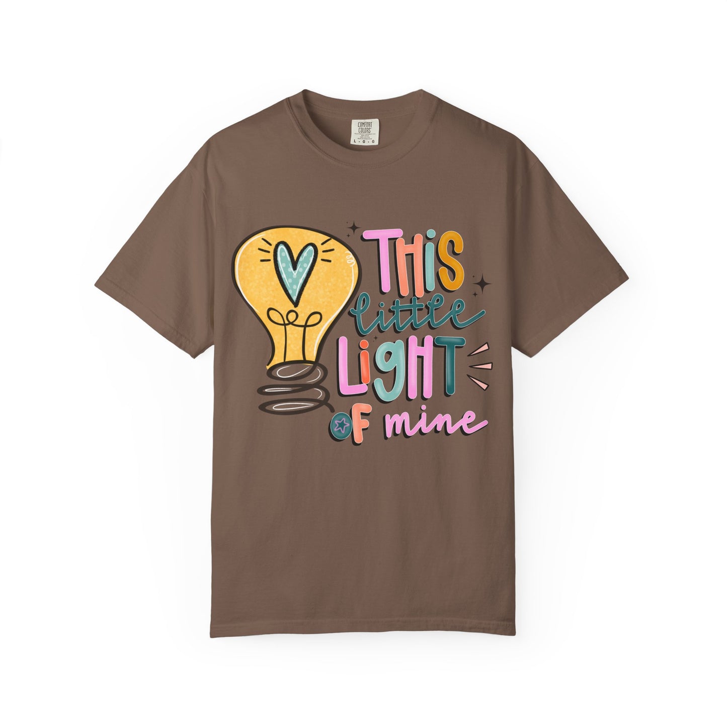 This Little Light of Mine T-Shirt | Inspirational Bible Verse Shirt | Comfort Colors