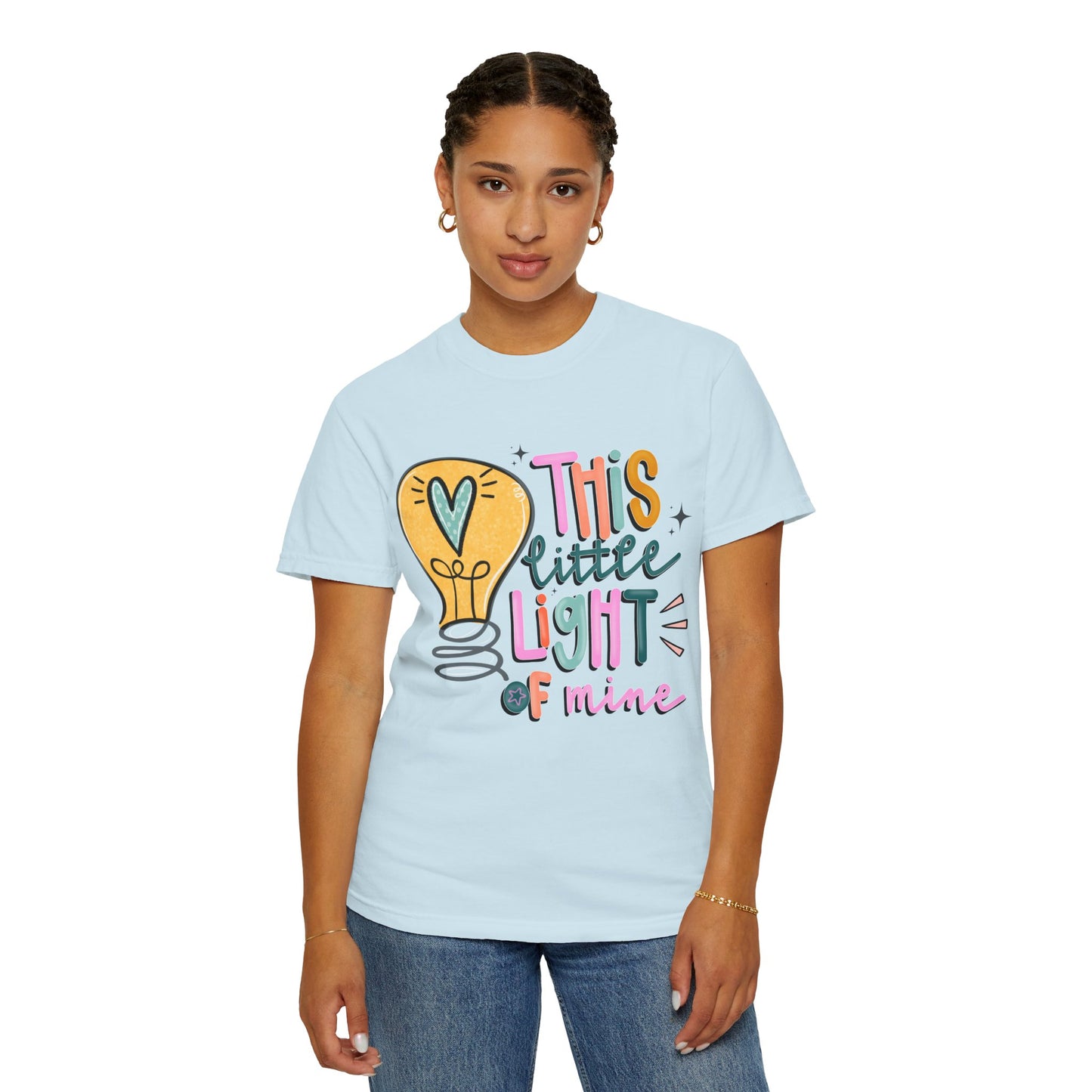 This Little Light of Mine T-Shirt | Inspirational Bible Verse Shirt | Comfort Colors