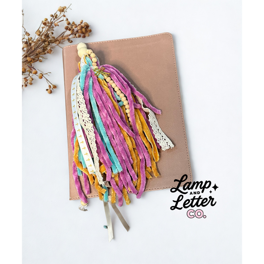 Tassel Bookmark | Handmade | Ribbon Bookmark | Bible Bookmark