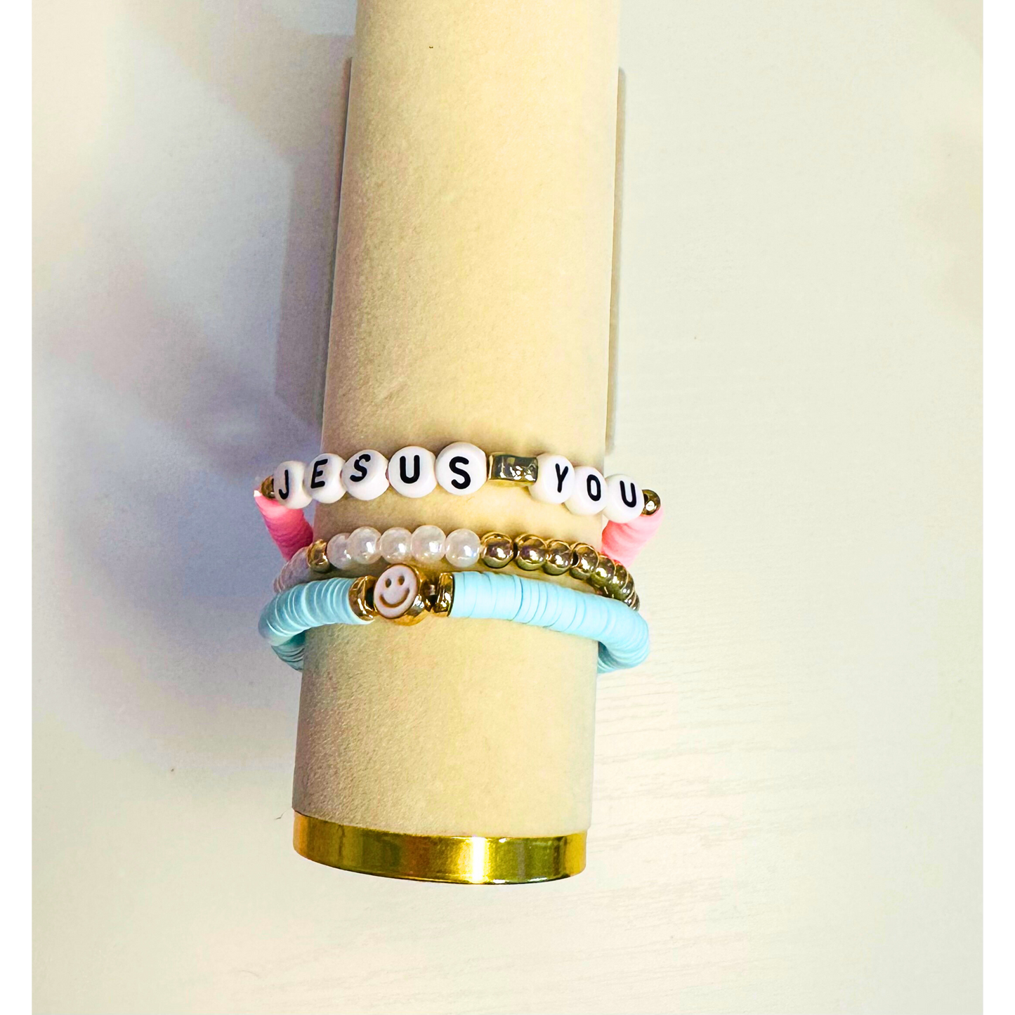 Christian Bracelet Stack | Beaded Bracelets | Christian Bracelet