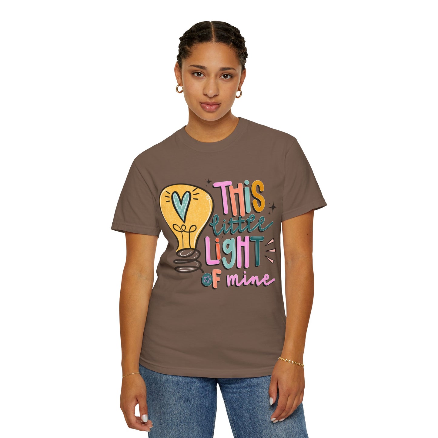 This Little Light of Mine T-Shirt | Inspirational Bible Verse Shirt | Comfort Colors