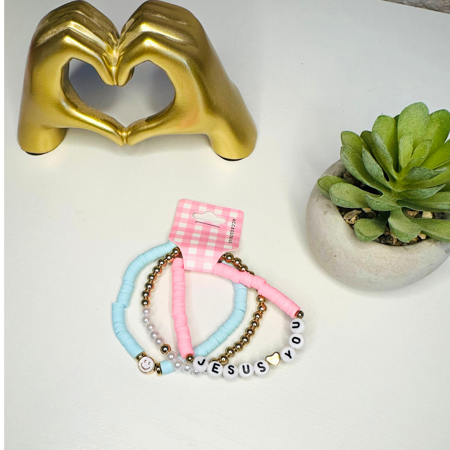 Christian Bracelet Stack | Beaded Bracelets | Christian Bracelet