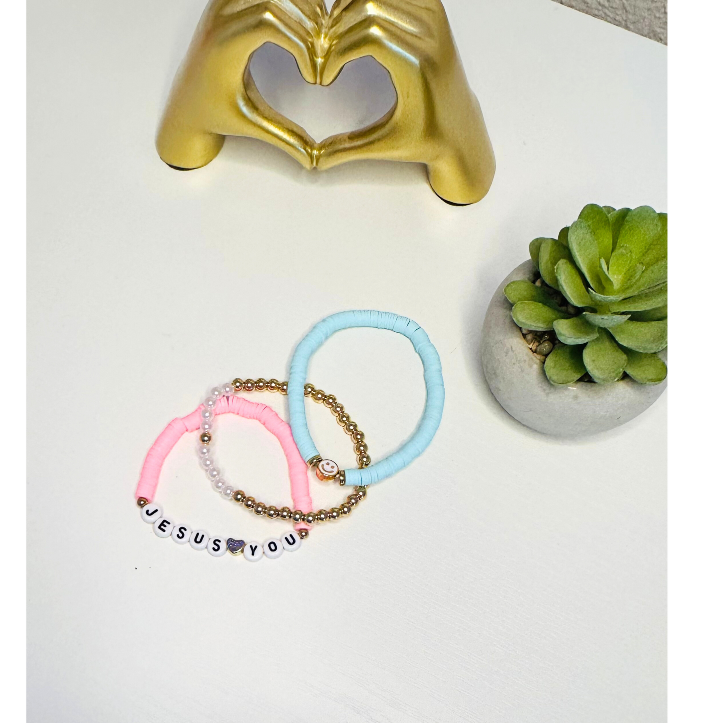 Christian Bracelet Stack | Beaded Bracelets | Christian Bracelet