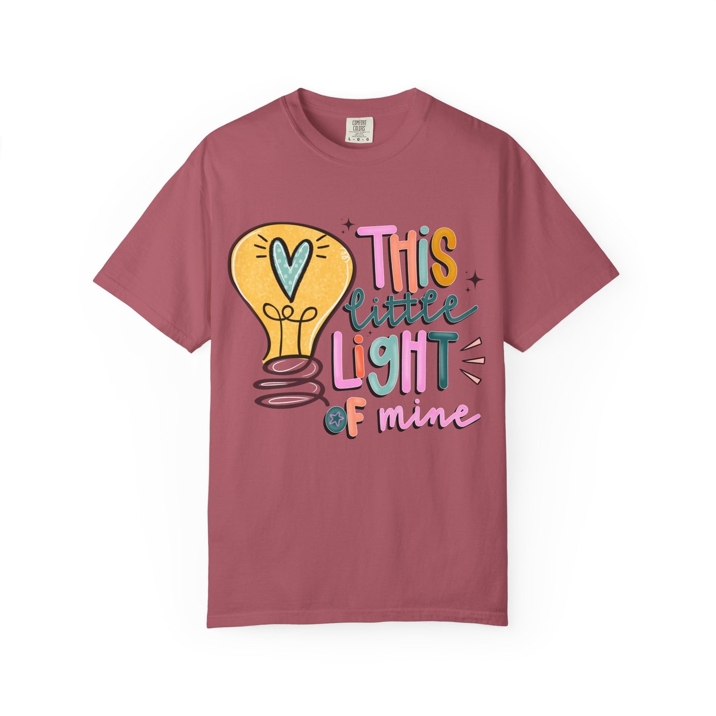 This Little Light of Mine T-Shirt | Inspirational Bible Verse Shirt | Comfort Colors