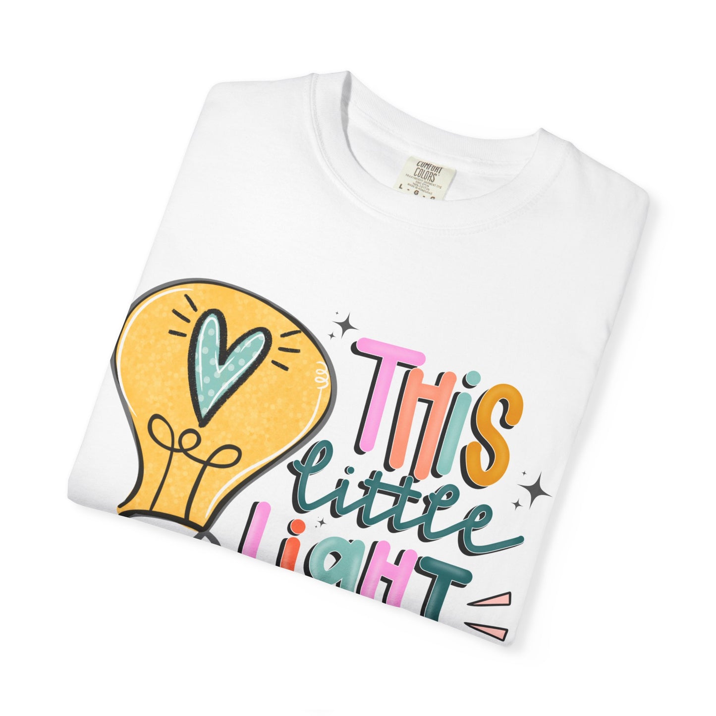 This Little Light of Mine T-Shirt | Inspirational Bible Verse Shirt | Comfort Colors