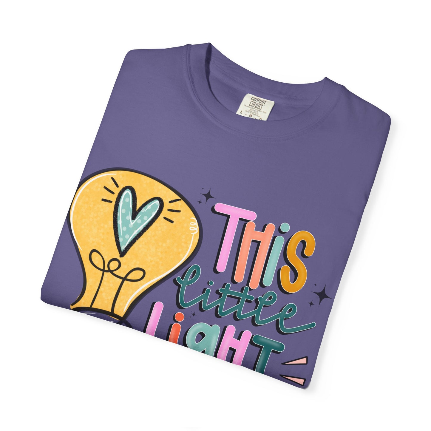 This Little Light of Mine T-Shirt | Inspirational Bible Verse Shirt | Comfort Colors