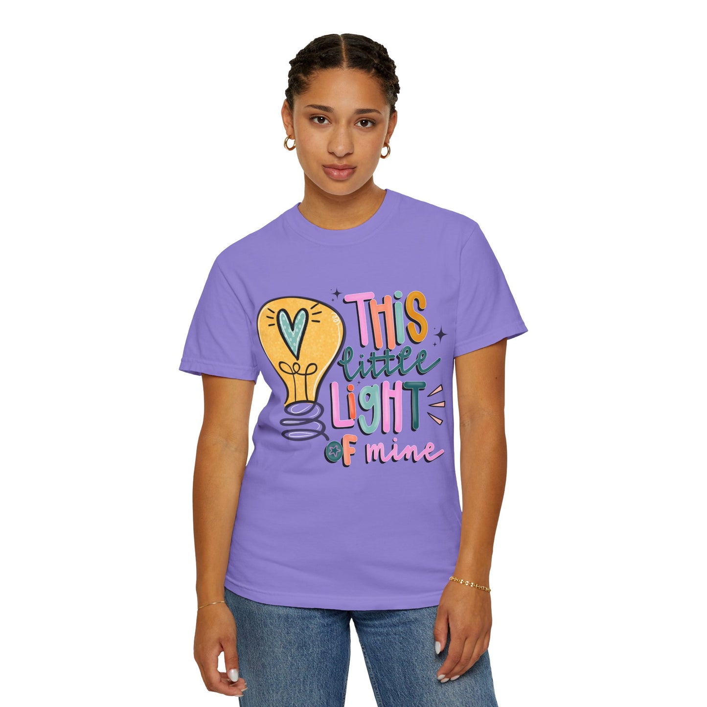 This Little Light of Mine T-Shirt | Inspirational Bible Verse Shirt | Comfort Colors