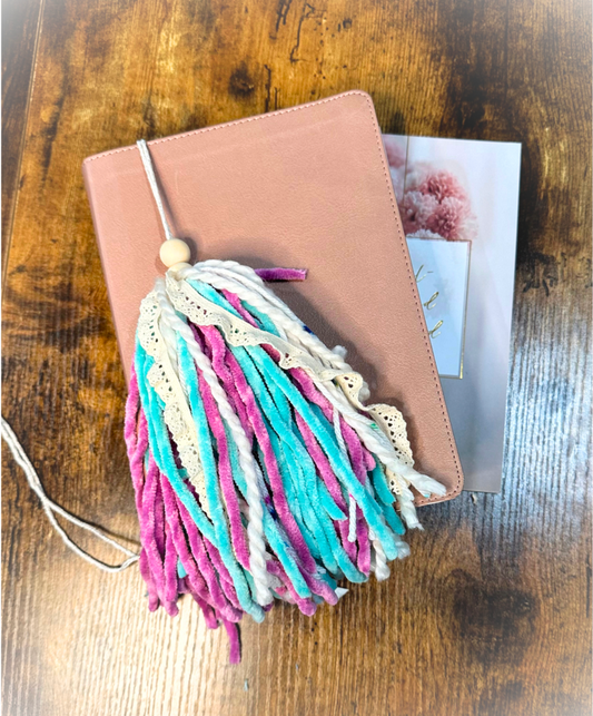 Tassel Bookmark | Handmade | Ribbon Bookmark | Bible Bookmark